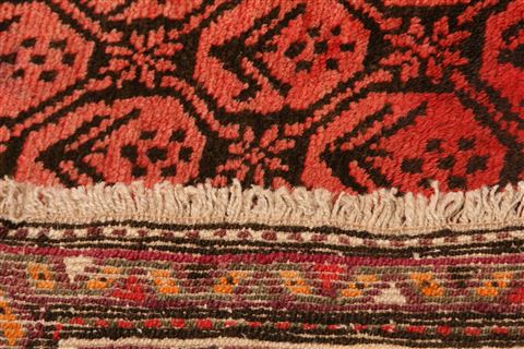 Kazak Red Hand Knotted 410 X 78 Area Rug 253-26608 Image 7