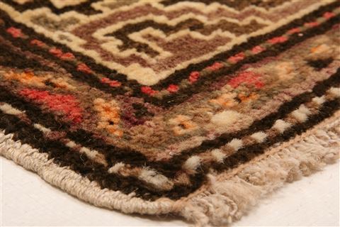 Kazak Red Hand Knotted 410 X 78 Area Rug 253-26608 Image 8