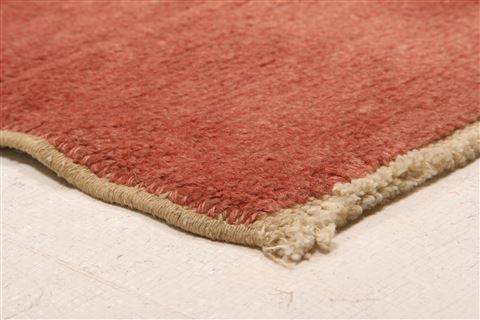 Asian Inspired Beige Hand Knotted 42 X 69 Area Rug 100-26609 Image 1