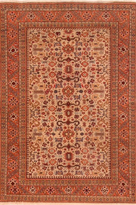 Kayseri Brown Hand Knotted 310 X 57 Area Rug 253-26613 Image 0