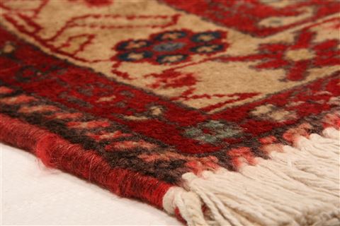 Nahavand Red Hand Knotted 35 X 57 Area Rug 253-26615 Image 8