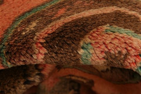 Kazak Orange Hand Knotted 41 X 610 Area Rug 253-26618 Image 1
