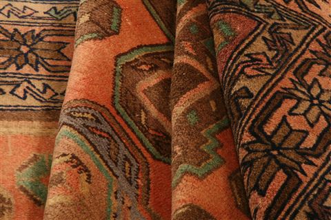 Kazak Orange Hand Knotted 41 X 610 Area Rug 253-26618 Image 3