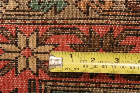 Kazak Orange Hand Knotted 41 X 610 Area Rug 253-26618 Image 6
