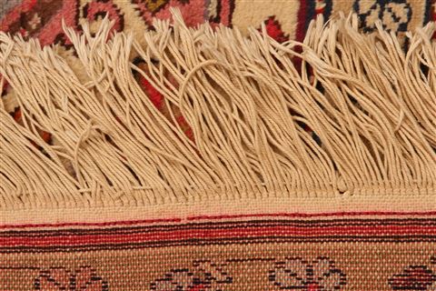 Kazak Beige Hand Knotted 47 X 63 Area Rug 253-26619 Image 6