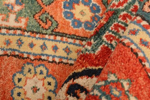 Kazak Red Hand Knotted 46 X 61 Area Rug 253-26620 Image 3