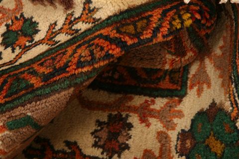Kazak Beige Hand Knotted 41 X 73 Area Rug 253-26621 Image 2