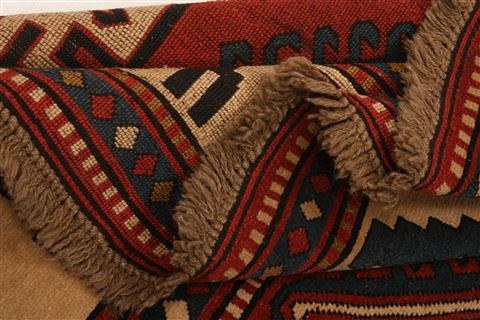 Kazak Red Hand Knotted 60 X 83 Area Rug 253-26624 Image 3