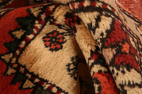 Kazak Red Hand Knotted 51 X 76 Area Rug 253-26625 Image 2