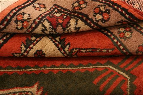 Kazak Red Hand Knotted 51 X 76 Area Rug 253-26625 Image 4