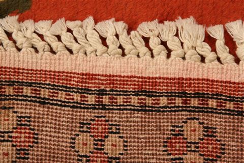Kazak Red Hand Knotted 51 X 76 Area Rug 253-26625 Image 7
