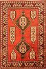 Kazak Red Hand Knotted 51 X 76  Area Rug 253-26625 Thumb 0