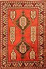 Kazak Red Hand Knotted 51 X 76 Area Rug 253-26625 Thumb 0