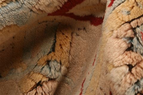 Kazak Beige Hand Knotted 51 X 510 Area Rug 253-26626 Image 1