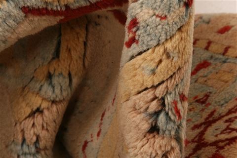 Kazak Beige Hand Knotted 51 X 510 Area Rug 253-26626 Image 2