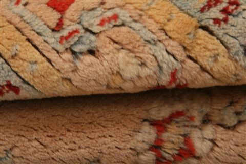 Kazak Beige Hand Knotted 51 X 510 Area Rug 253-26626 Image 5