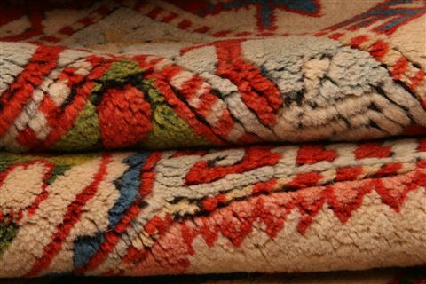 Kazak Red Hand Knotted 53 X 68 Area Rug 100-26627 Image 4