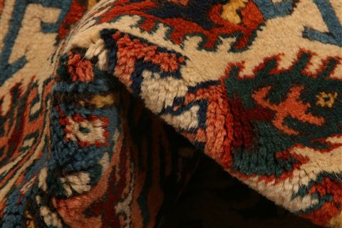 Kazak Red Hand Knotted 51 X 67 Area Rug 100-26628 Image 2