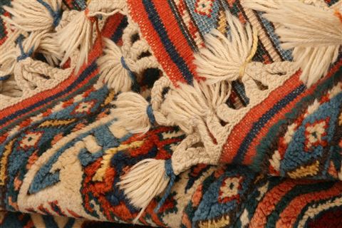 Kazak Red Hand Knotted 51 X 67 Area Rug 100-26628 Image 3