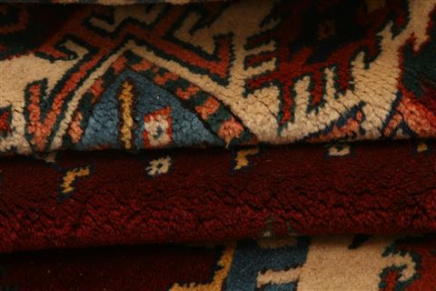 Kazak Red Hand Knotted 51 X 67 Area Rug 100-26628 Image 6
