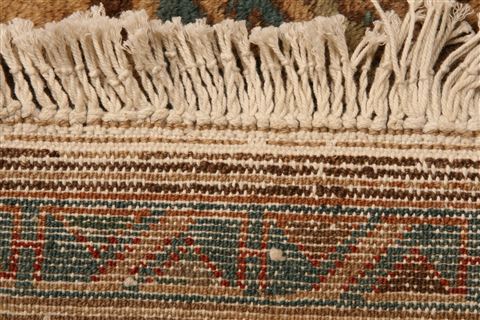 Kazak Beige Hand Knotted 47 X 77 Area Rug 100-26630 Image 7