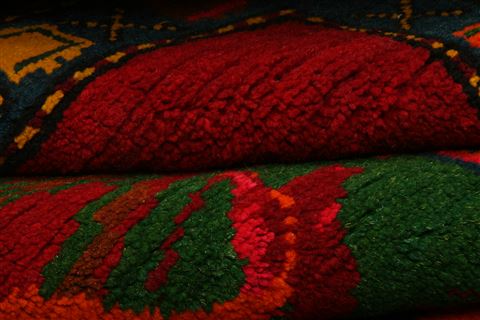 Karabakh Red Runner Hand Knotted 44 X 810 Area Rug 253-26633 Image 4
