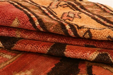 Karabakh Red Hand Knotted 48 X 810 Area Rug 253-26637 Image 4