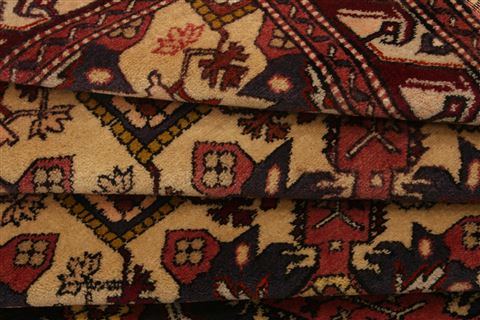 Kazak Brown Hand Knotted 49 X 72 Area Rug 253-26638 Image 5