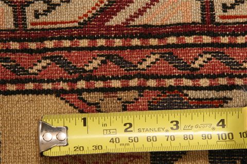 Kazak Brown Hand Knotted 49 X 72 Area Rug 253-26638 Image 6