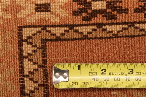 Kazak Brown Hand Knotted 42 X 611 Area Rug 253-26639 Image 5
