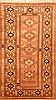 Kazak Brown Hand Knotted 42 X 611  Area Rug 253-26639 Thumb 0