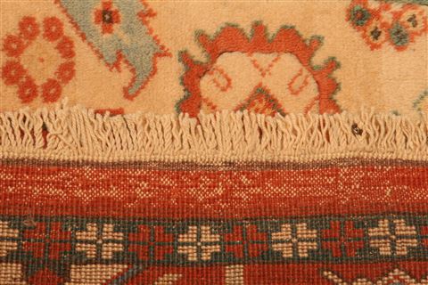 Kazak Orange Hand Knotted 51 X 610 Area Rug 253-26642 Image 5