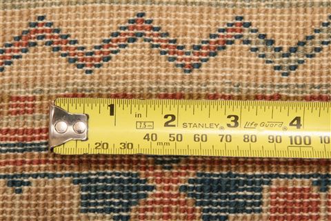 Kazak Orange Hand Knotted 44 X 62 Area Rug 253-26643 Image 4