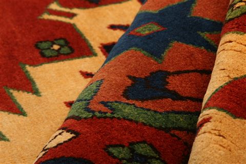 Kazak Red Hand Knotted 58 X 70 Area Rug 100-26645 Image 3