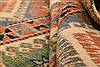 Kazak Red Square Hand Knotted 59 X 65 Area Rug 253-26647 Thumb 6