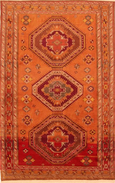 Shirvan Yellow Hand Knotted 45 X 610 Area Rug 100-26649 Image 0