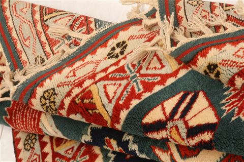 Shirvan Blue Hand Knotted 411 X 78 Area Rug 253-26650 Image 4