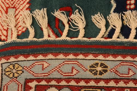 Shirvan Blue Hand Knotted 411 X 78 Area Rug 253-26650 Image 8