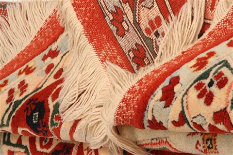 Shirvan Red Hand Knotted 53 X 76 Area Rug 253-26651 Image 3