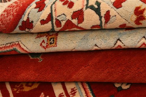Shirvan Red Hand Knotted 53 X 76 Area Rug 253-26651 Image 4