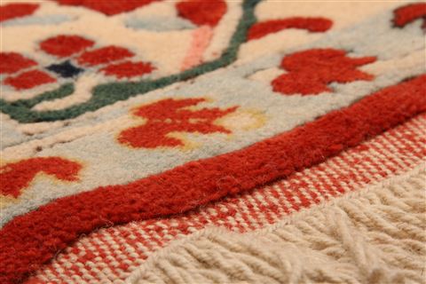 Shirvan Red Hand Knotted 53 X 76 Area Rug 253-26651 Image 8