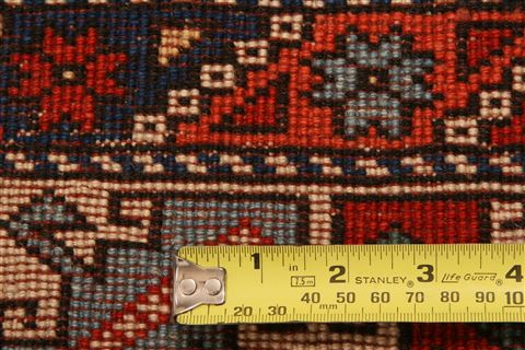 Shiraz Red Hand Knotted 53 X 69 Area Rug 253-26652 Image 6
