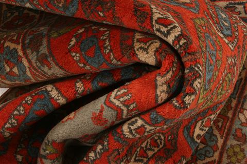 Shirvan Red Hand Knotted 40 X 610 Area Rug 100-26653 Image 2
