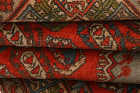 Shirvan Red Hand Knotted 40 X 610 Area Rug 100-26653 Image 5