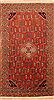 Shirvan Red Hand Knotted 40 X 610 Area Rug 100-26653 Thumb 0