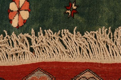 Kazak Blue Hand Knotted 52 X 66 Area Rug 253-26654 Image 7