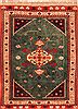 Kazak Blue Hand Knotted 52 X 66 Area Rug 253-26654 Thumb 0