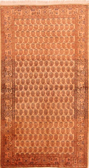 Karabakh Brown Hand Knotted 310 X 611  Area Rug 100-26656 Image 0