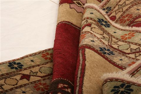 Kazak Red Hand Knotted 411 X 80 Area Rug 253-26659 Image 4