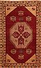 Kazak Red Hand Knotted 411 X 80  Area Rug 253-26659 Thumb 0